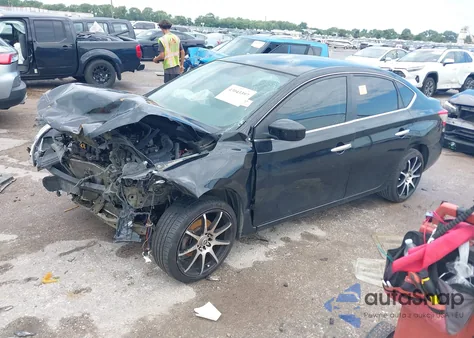 2013 Nissan Sentra Sv z USA, uszkodzony, nr VIN 1N4AB7APXDN901619